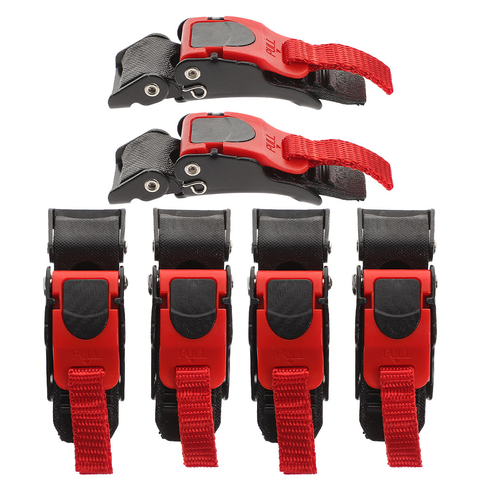 6Pcs Motorcycle Chin Strap Buc - Quick Release Buckle Motorcycle Helmet recension och pris