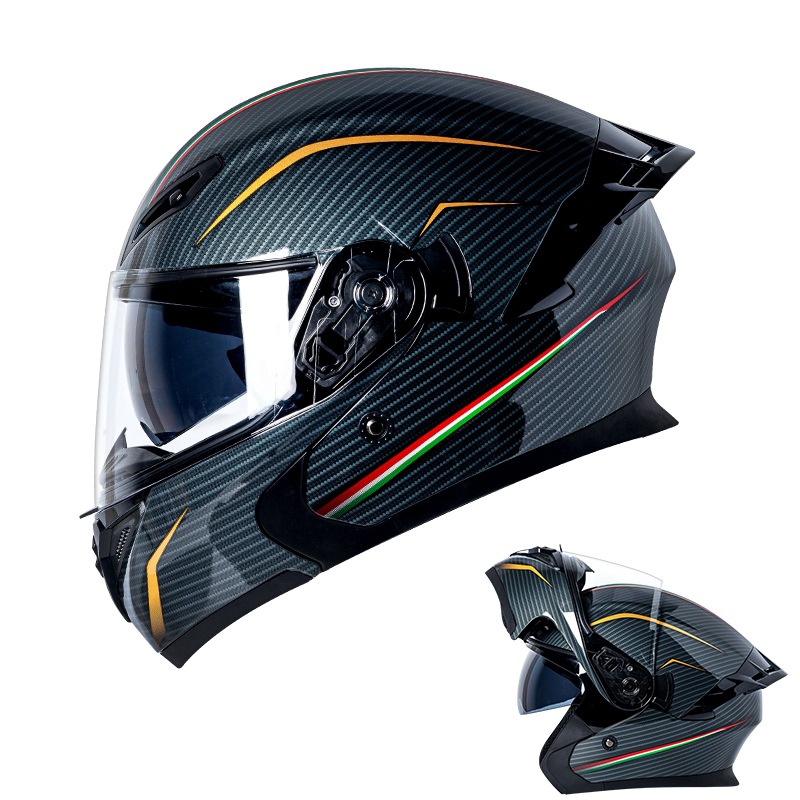 DOT Approved  Motorcycle Helme - Modular Flip Up Motorcycle Helmet Dot Approved recension och pris