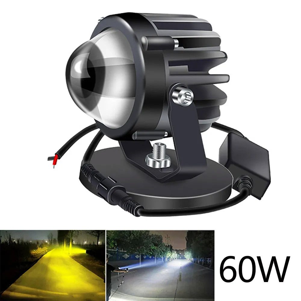 Motorcycle Projector Laser Lig - Universal Motorcycle Led Headlight Projector recension och pris
