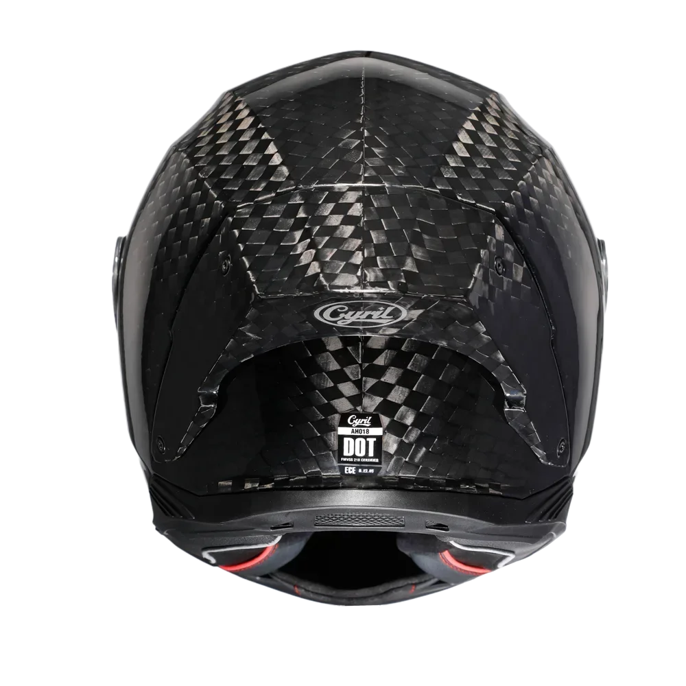Unisex Lightweight Carbon Fibe - Carbon Fiber Lightweight Motorcycle Helmet recension och pris