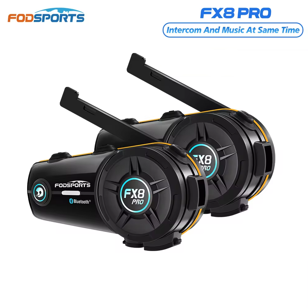 2pcs Fodsports FX8 Pro Motorcy - Full Face Motorcycle Helmet With Bluetooth recension och pris