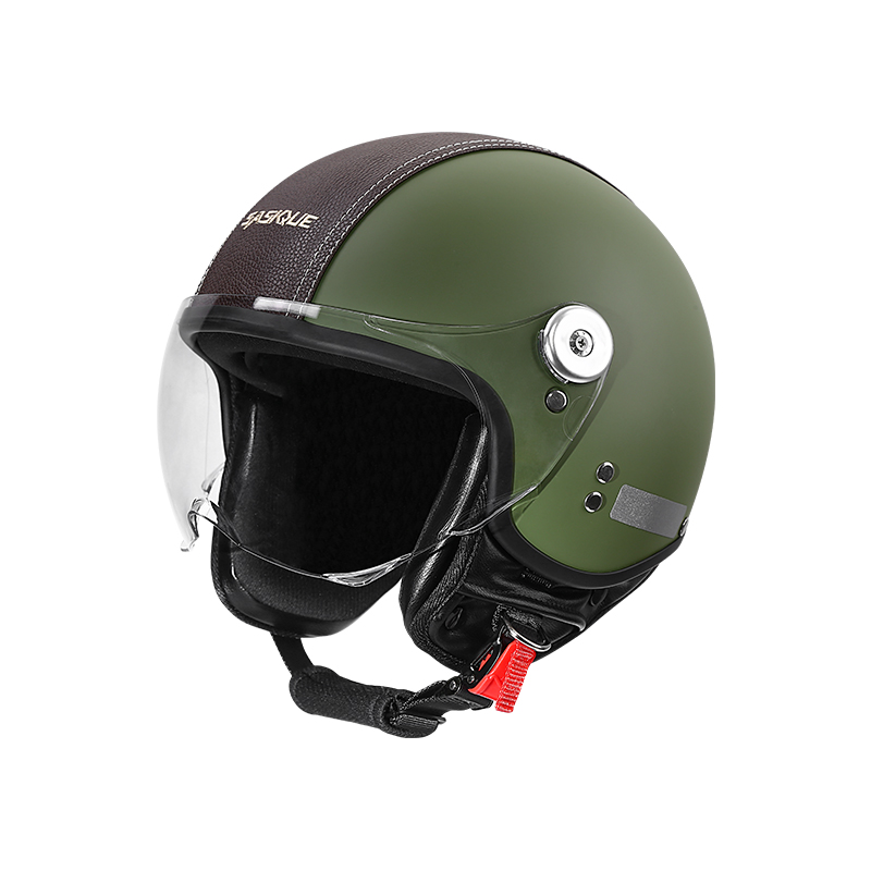 Vintage 3/4 Open Face Motorcyc - Vintage Open Face Retro Helmet recension och pris