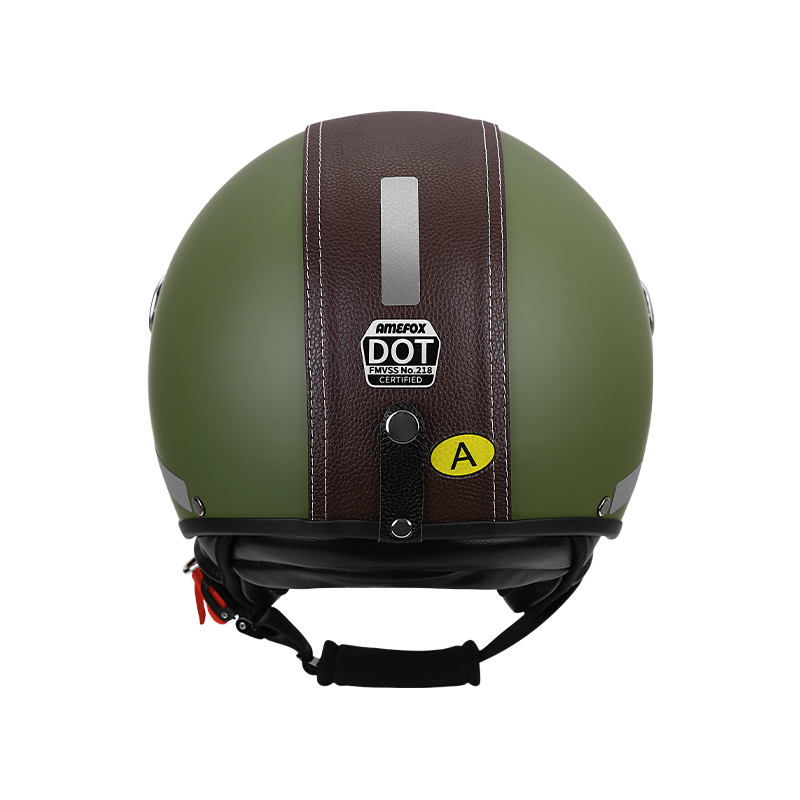Vintage 3/4 Open Face Motorcyc - Vintage Open Face Retro Helmet recension och pris
