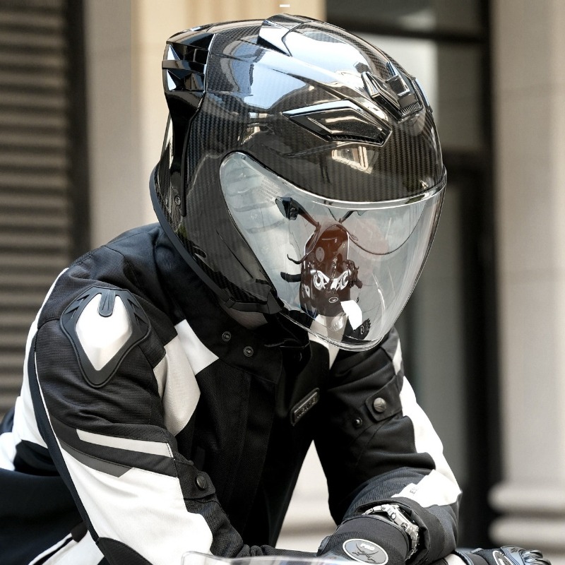 Carbon Fiber Motorcycles Helme - Carbon Fiber Lightweight Motorcycle Helmet recension och pris