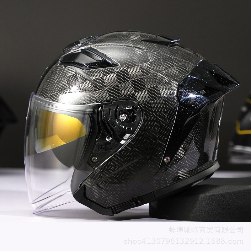 Carbon Fiber Motorcycles Helme - Carbon Fiber Lightweight Motorcycle Helmet recension och pris