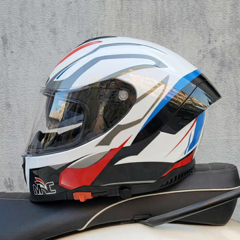 2026 MRC Full Face Motorcycle  - Dual Visor Motorcycle Racing Helmet recension och pris