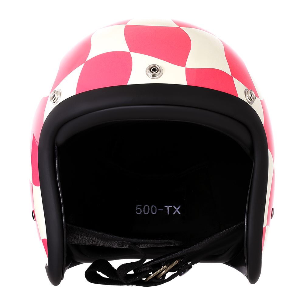 TT&COCASCOS Motorcycle Helmet  - Vintage Open Face Retro Helmet recension och pris