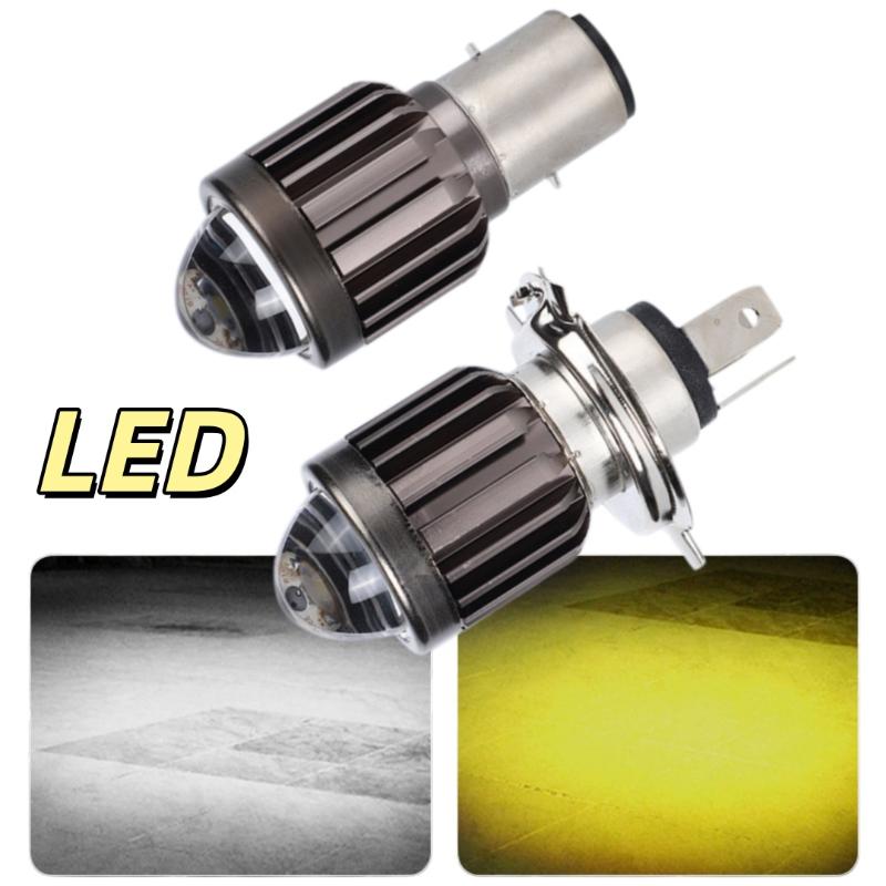 NEW 1Pc Universal H4 BA20D LED - Universal Motorcycle Led Headlight Projector recension och pris