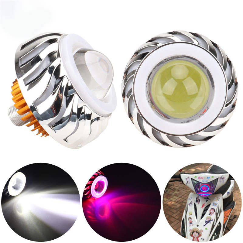 1pc Motorcycle Headlight Dual  - Universal Motorcycle Led Headlight Projector recension och pris
