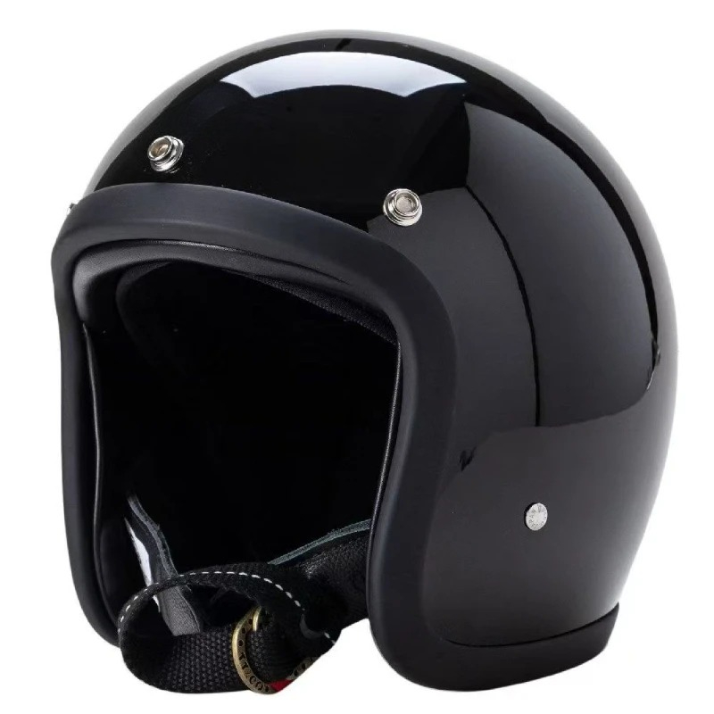 Japanese Korea Style Open Face - Vintage Open Face Retro Helmet recension och pris