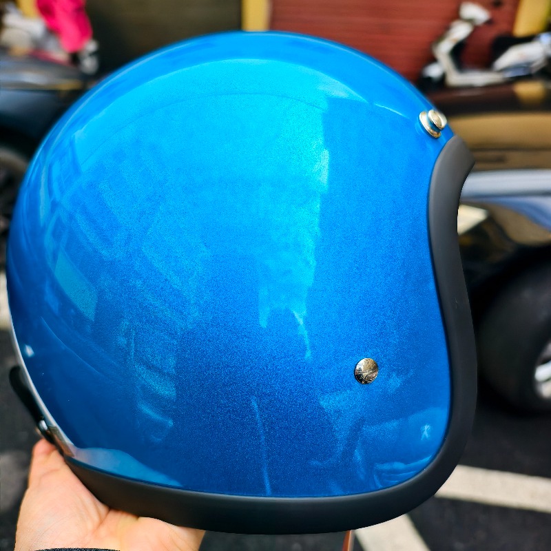 Japanese Korea Style Open Face - Vintage Open Face Retro Helmet recension och pris
