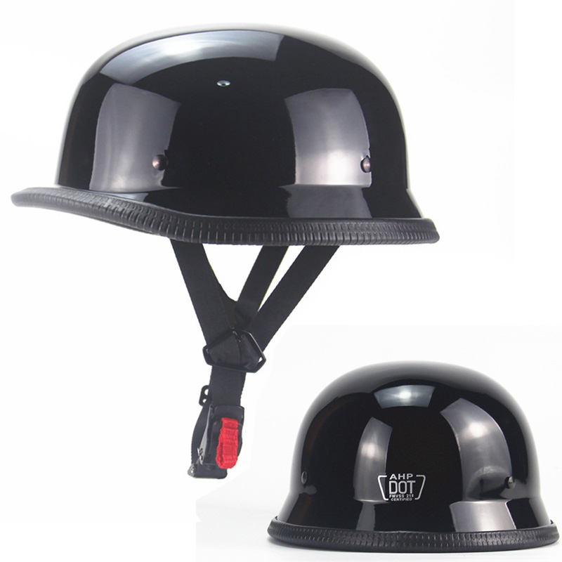 Vintage Motorcycle Cruiser Hel - Vintage Open Face Retro Helmet recension och pris