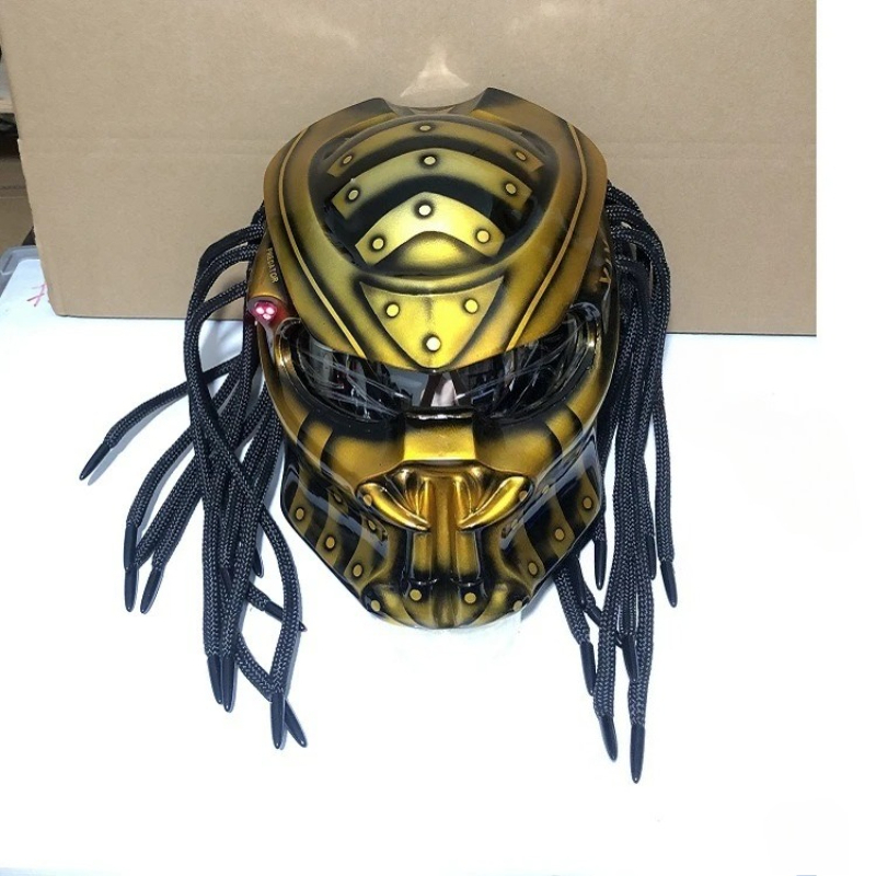 HOT Racing Predator Carbon Fib - Custom Predator Motorcycle Helmet recension och pris