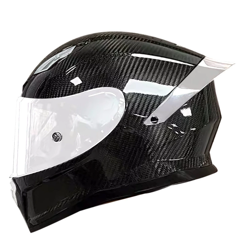 High-Performance Racing Advanc - Carbon Fiber Lightweight Motorcycle Helmet recension och pris