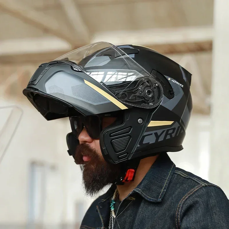 Modular Flip Up Full Face Helm - Modular Flip Up Motorcycle Helmet Dot Approved recension och pris