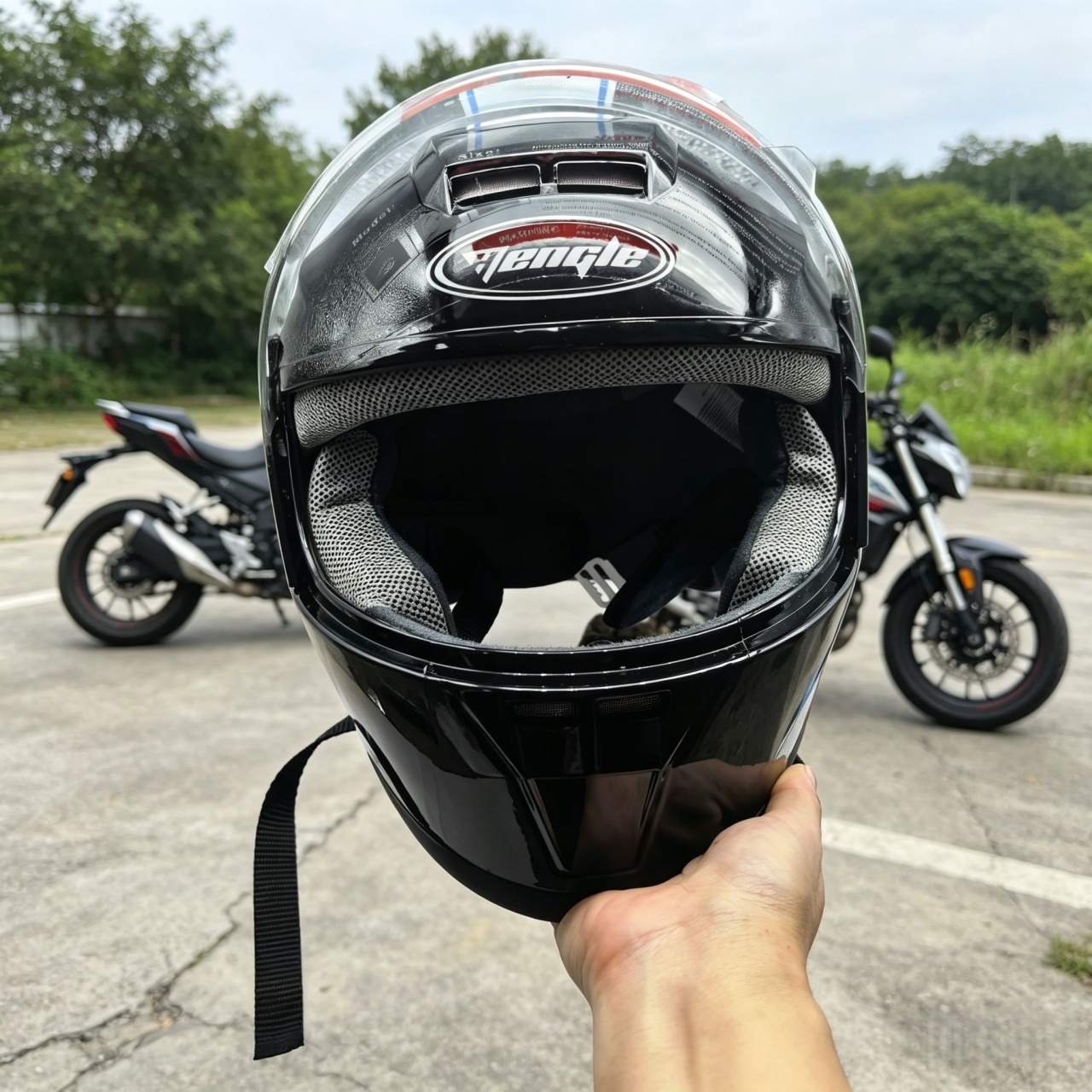 Full Face Motorcycle Helmet Du - Dual Visor Motorcycle Racing Helmet recension och pris