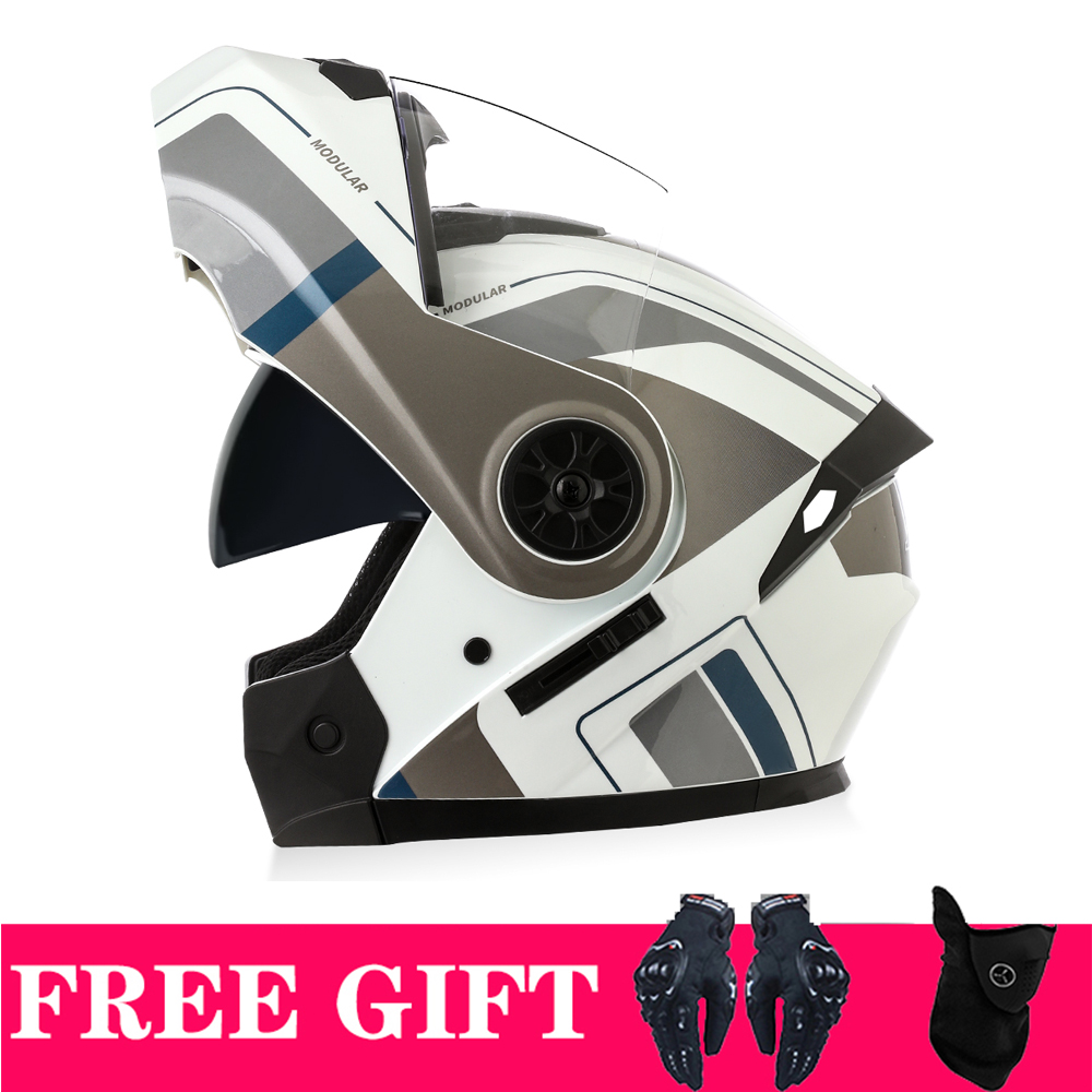 Double Visors Bluetooth Helmet - Full Face Motorcycle Helmet With Bluetooth recension och pris