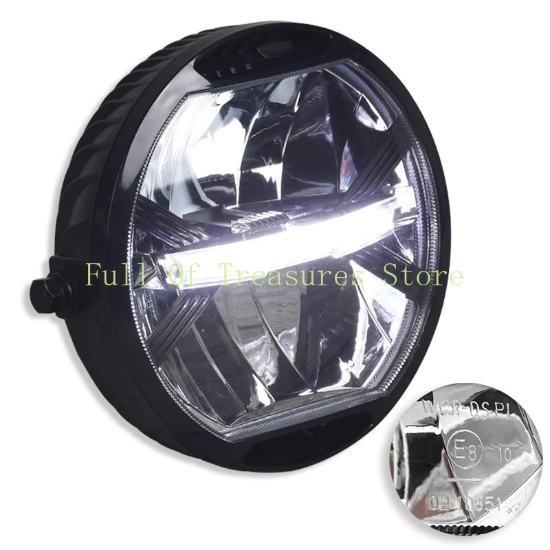 Hot Sales CE Certificated E8-s - Universal Motorcycle Led Headlight Projector recension och pris