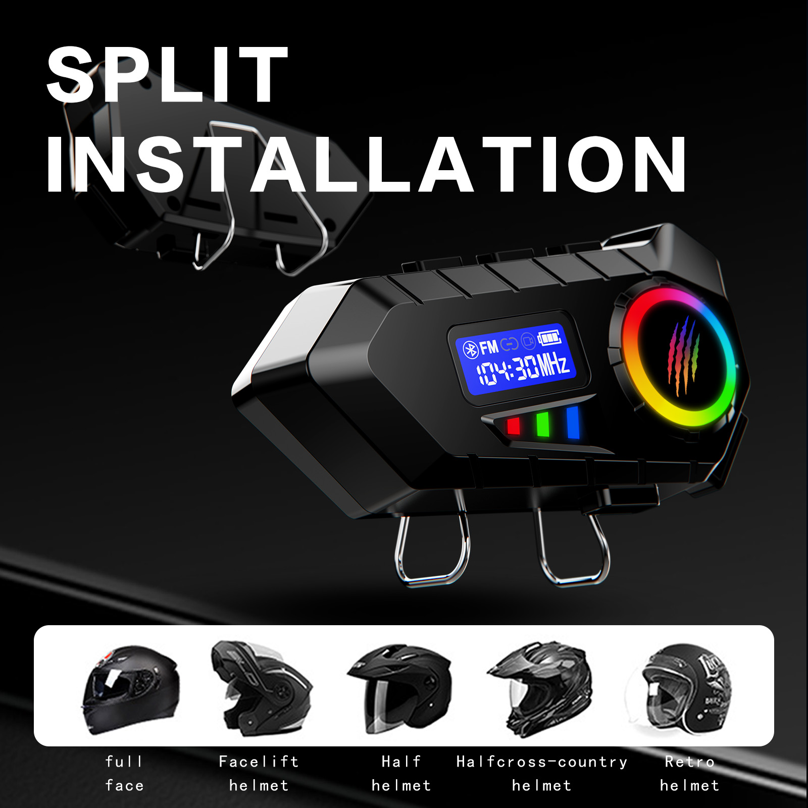 Y30 Motorcycle Helmet Headset  - Full Face Motorcycle Helmet With Bluetooth recension och pris