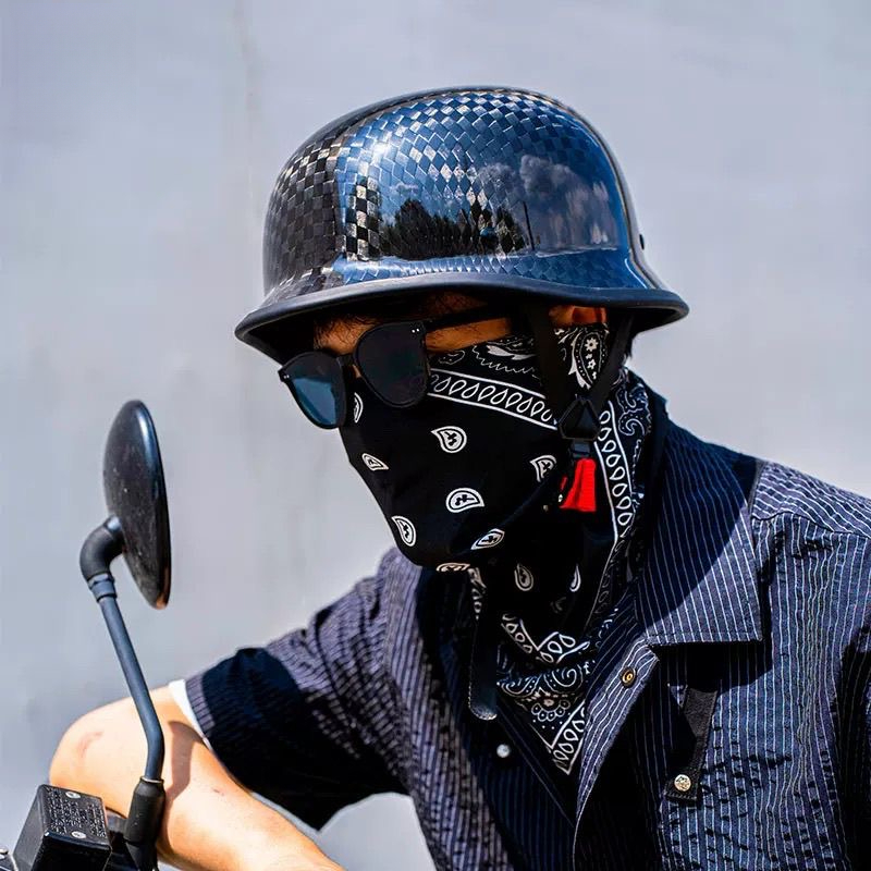 Premium Forged Carbon Fiber Ha - Carbon Fiber Lightweight Motorcycle Helmet recension och pris