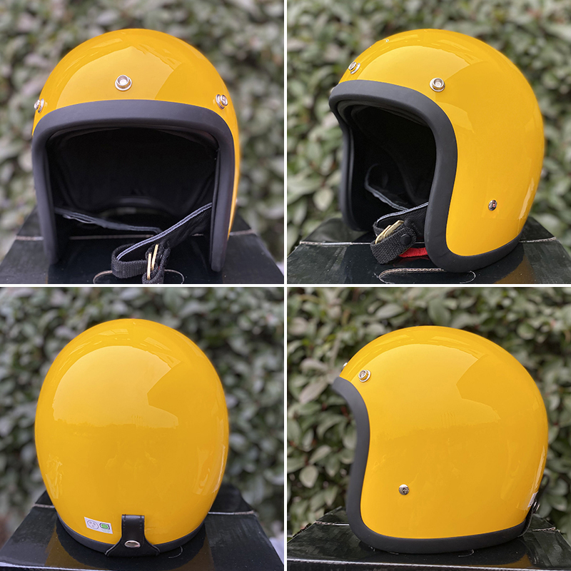 TT&COCASCOS Motorcycle Helmet  - Vintage Open Face Retro Helmet recension och pris