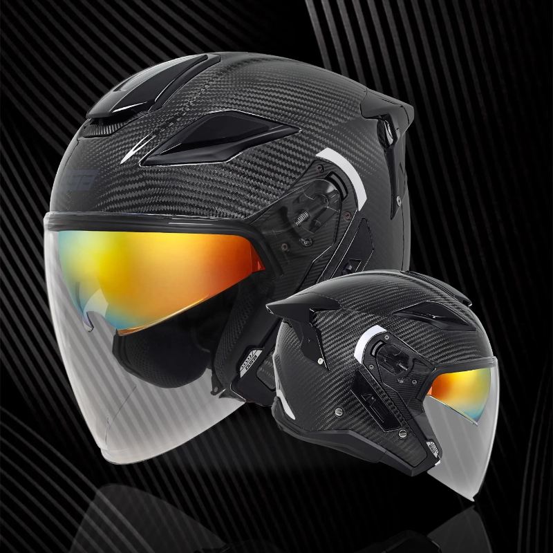 GSB Carbon Fiber Motorcycle He - Carbon Fiber Lightweight Motorcycle Helmet recension och pris