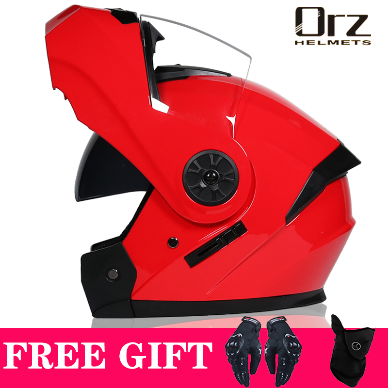 Latest DOT Approved Safety Mod - Dual Visor Motorcycle Racing Helmet recension och pris