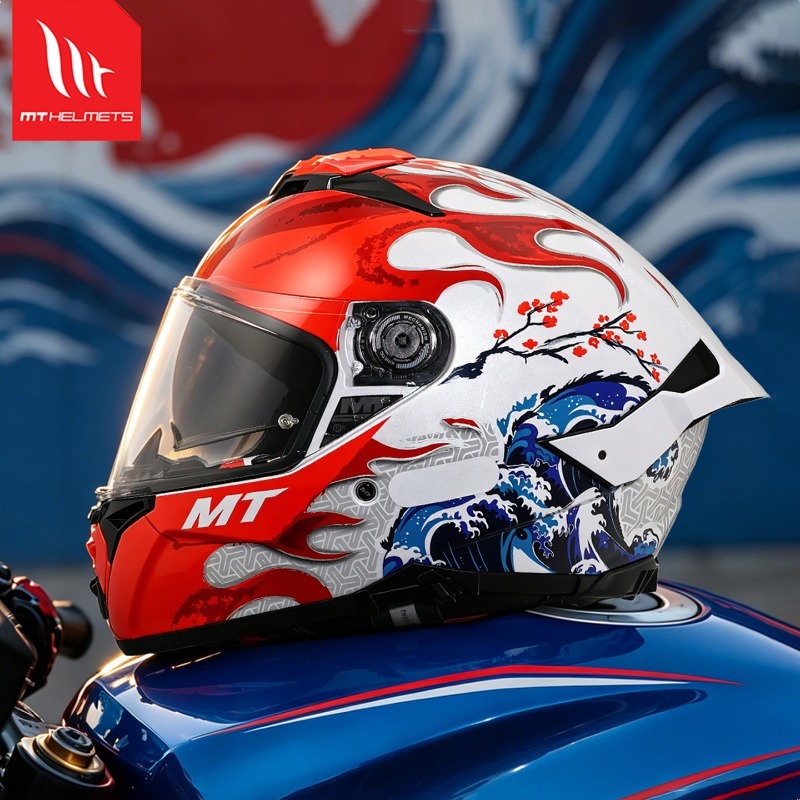 NEW MT Thunder 4SV Dual Visor  - Dual Visor Motorcycle Racing Helmet recension och pris
