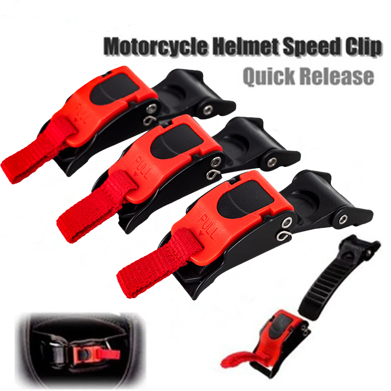 6Pcs Motorcycle Helmet  Buckle - Quick Release Buckle Motorcycle Helmet recension och pris