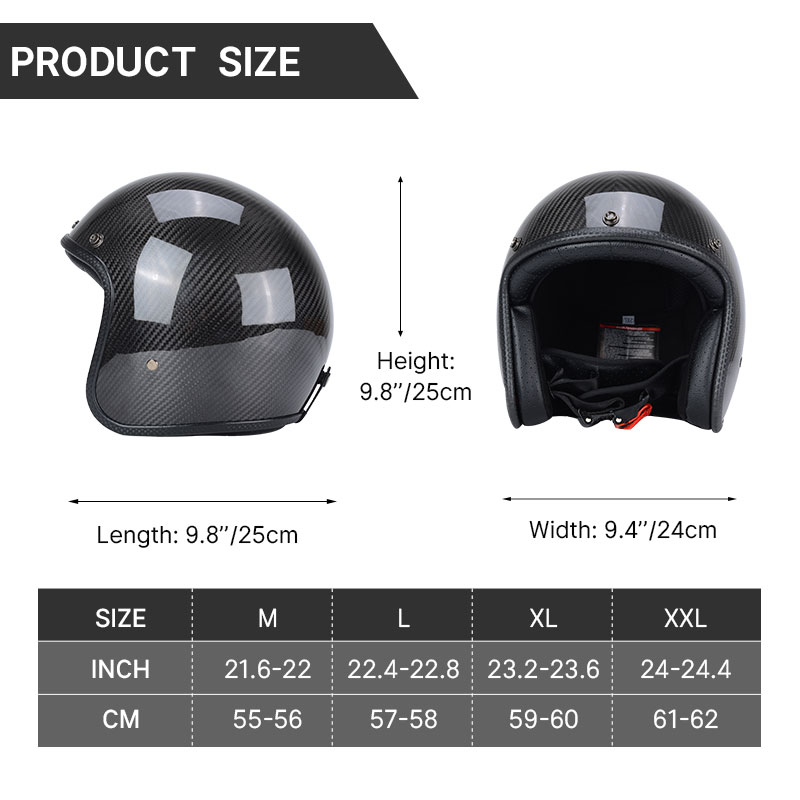 Super Lightweight Carbon Fiber - Carbon Fiber Lightweight Motorcycle Helmet recension och pris