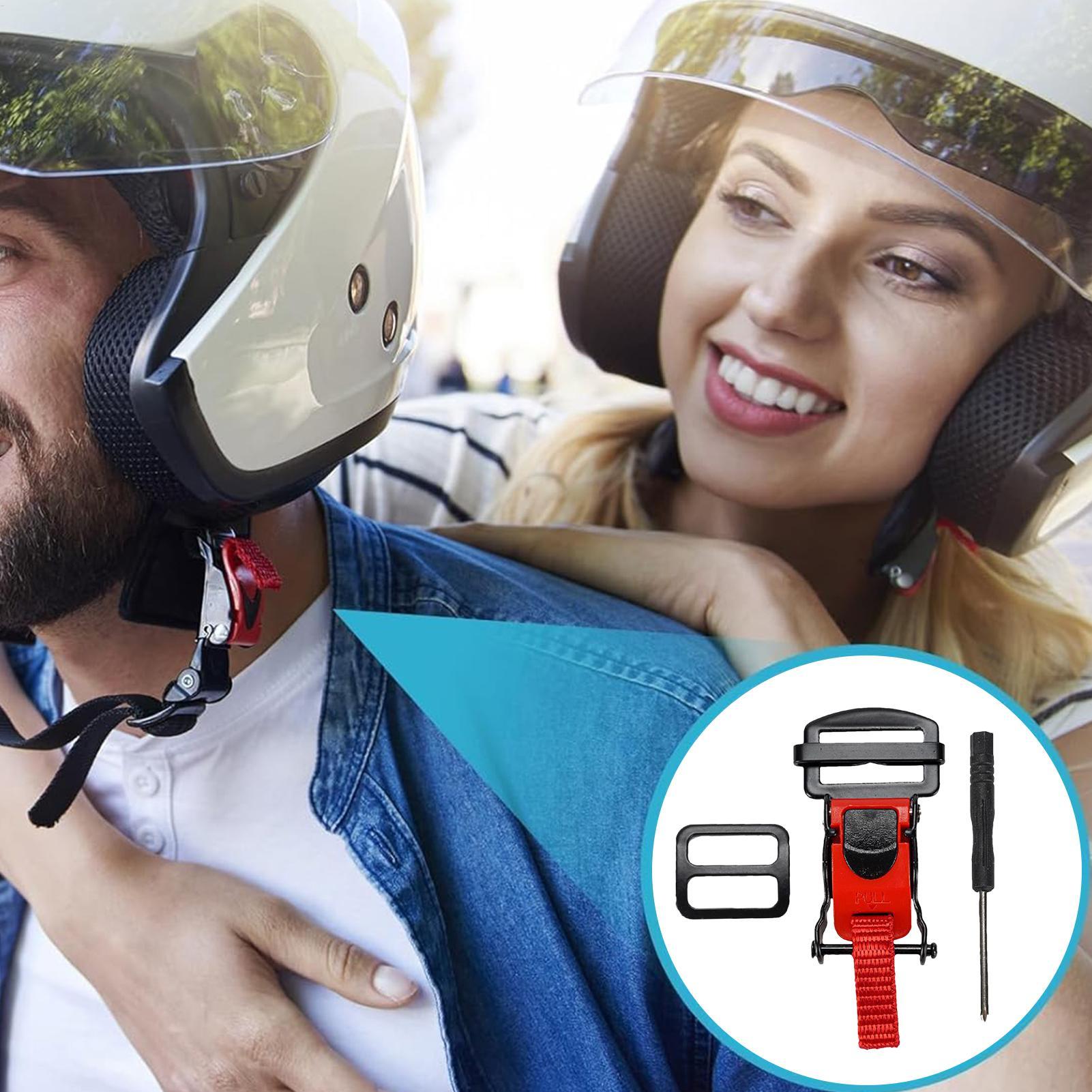 Motorcycle Helmets Quick Relea - Quick Release Buckle Motorcycle Helmet recension och pris
