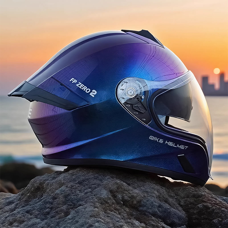 Adult Full Face Motorcycle Hel - Quick Release Buckle Motorcycle Helmet recension och pris