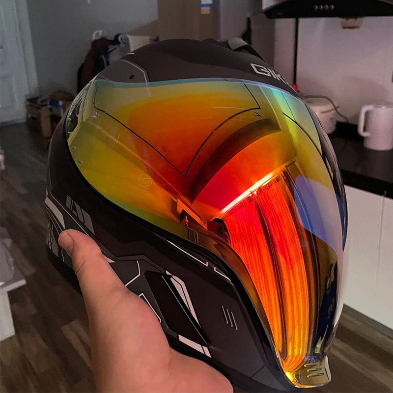 Adult Full Face Motorcycle Hel - Quick Release Buckle Motorcycle Helmet recension och pris