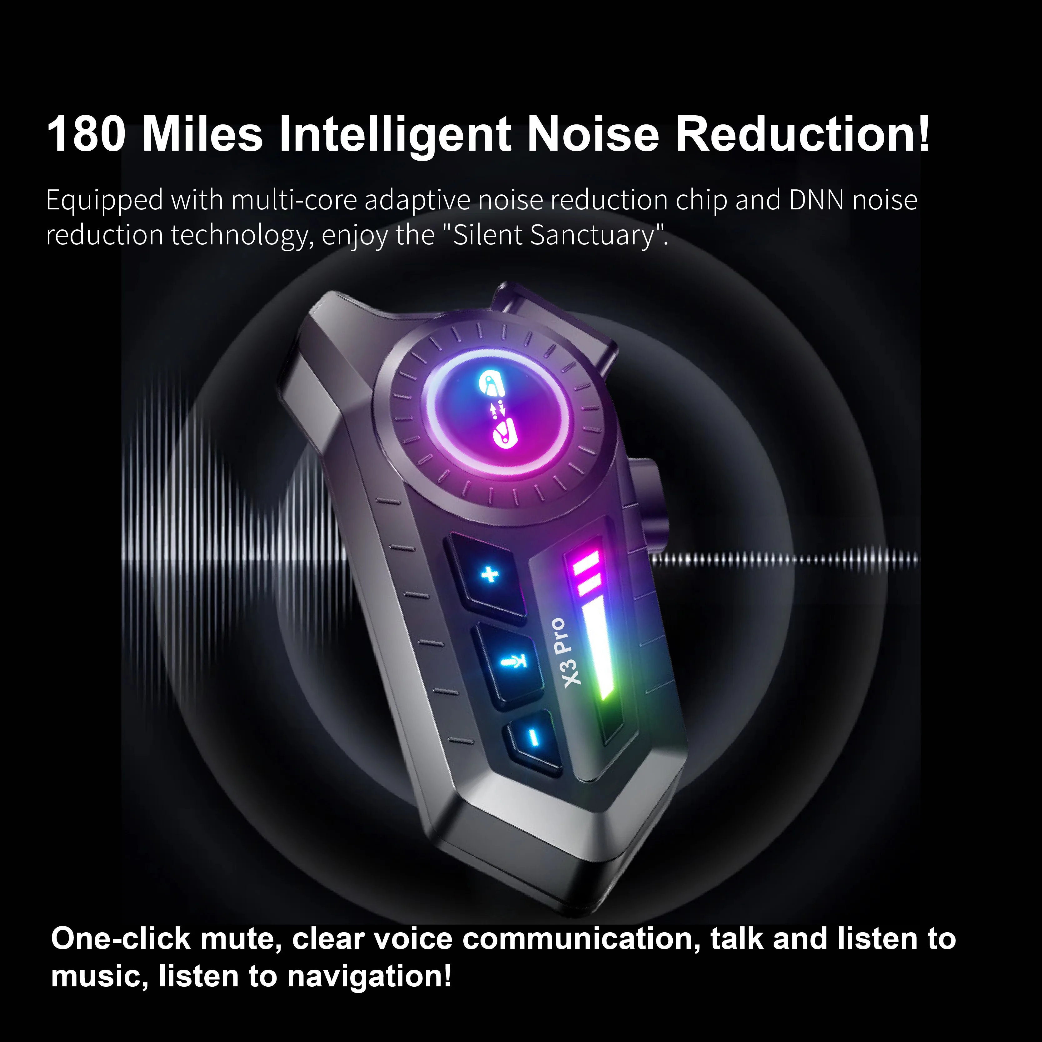 1/2Pcs X3Pro Bluetooth 6.0 Mot - Universal Motorcycle Helmet Intercom Headset recension och pris