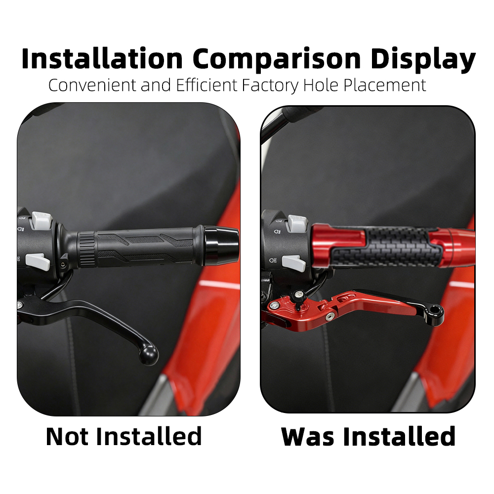 Motorcycle Accessories For YAM - Cnc Aluminum Adjustable Brake Clutch Levers recension och pris