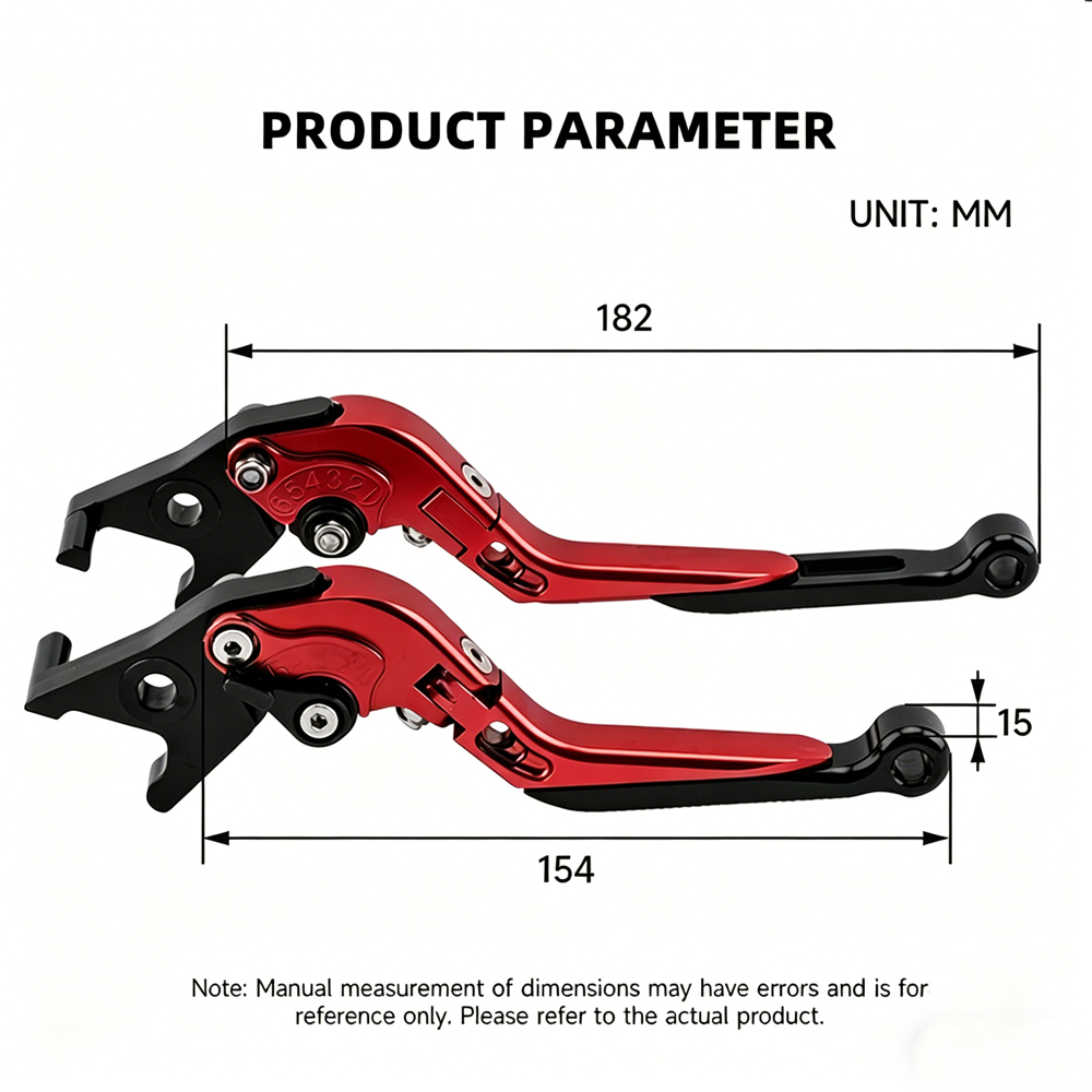 Motorcycle Accessories For YAM - Cnc Aluminum Adjustable Brake Clutch Levers recension och pris