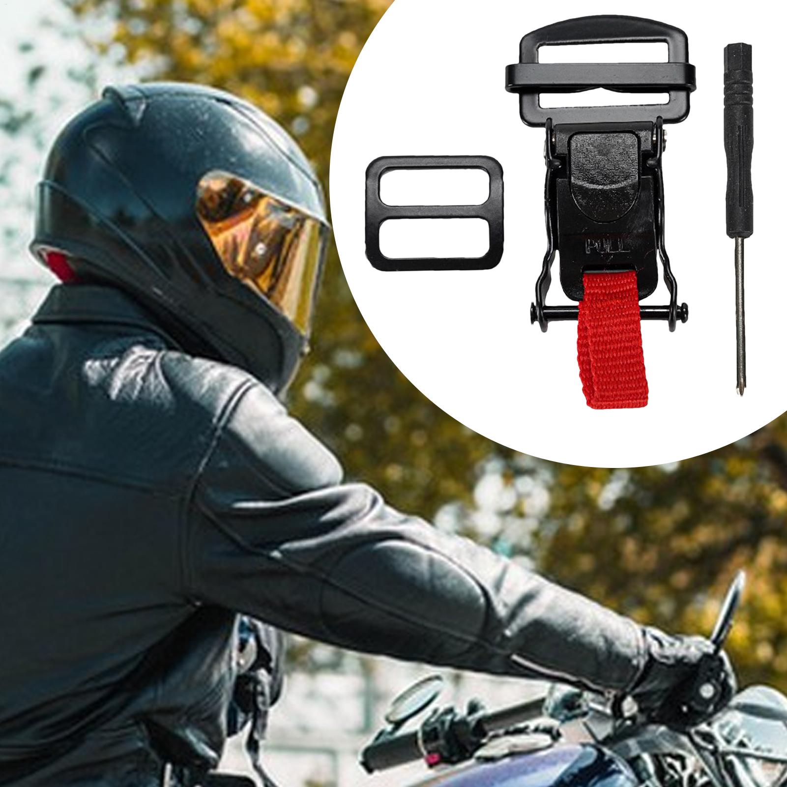 Motorcycle Helmets Quick Relea - Quick Release Buckle Motorcycle Helmet recension och pris