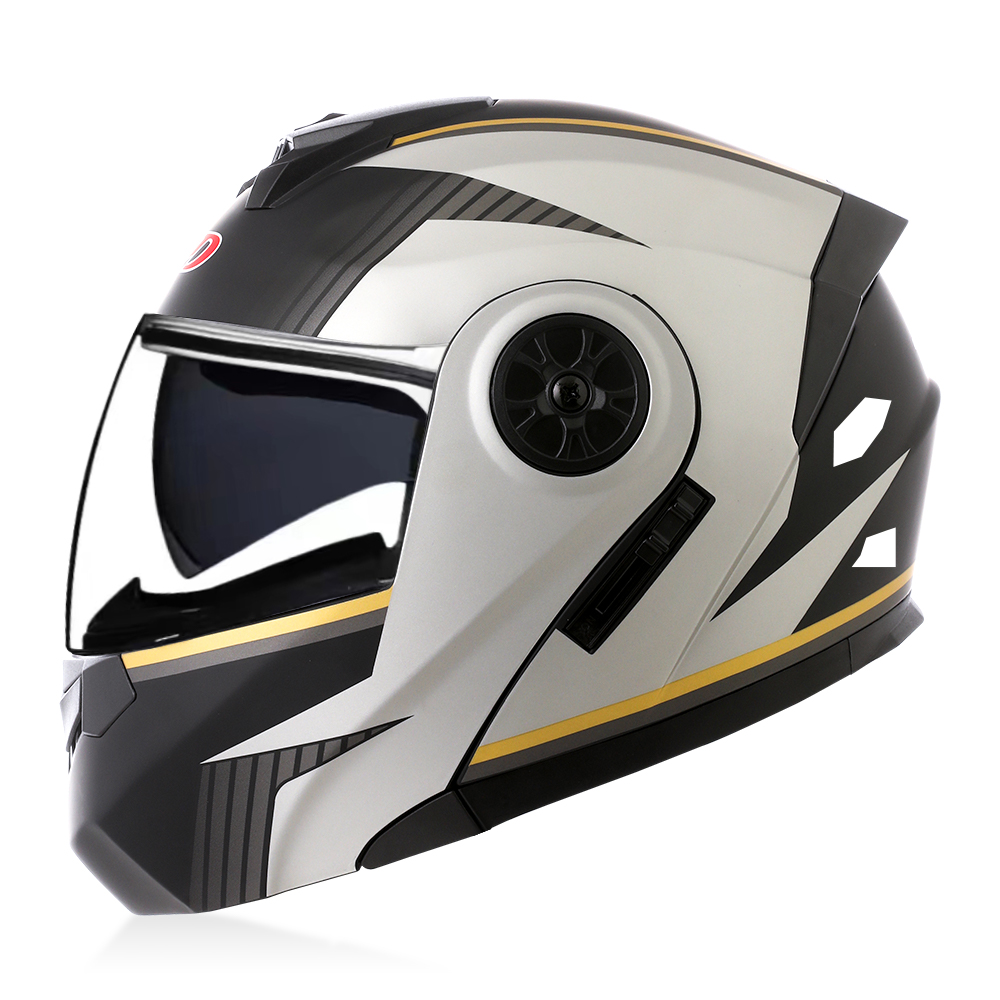 High Quality Modular Flip Up H - Modular Flip Up Motorcycle Helmet Dot Approved recension och pris