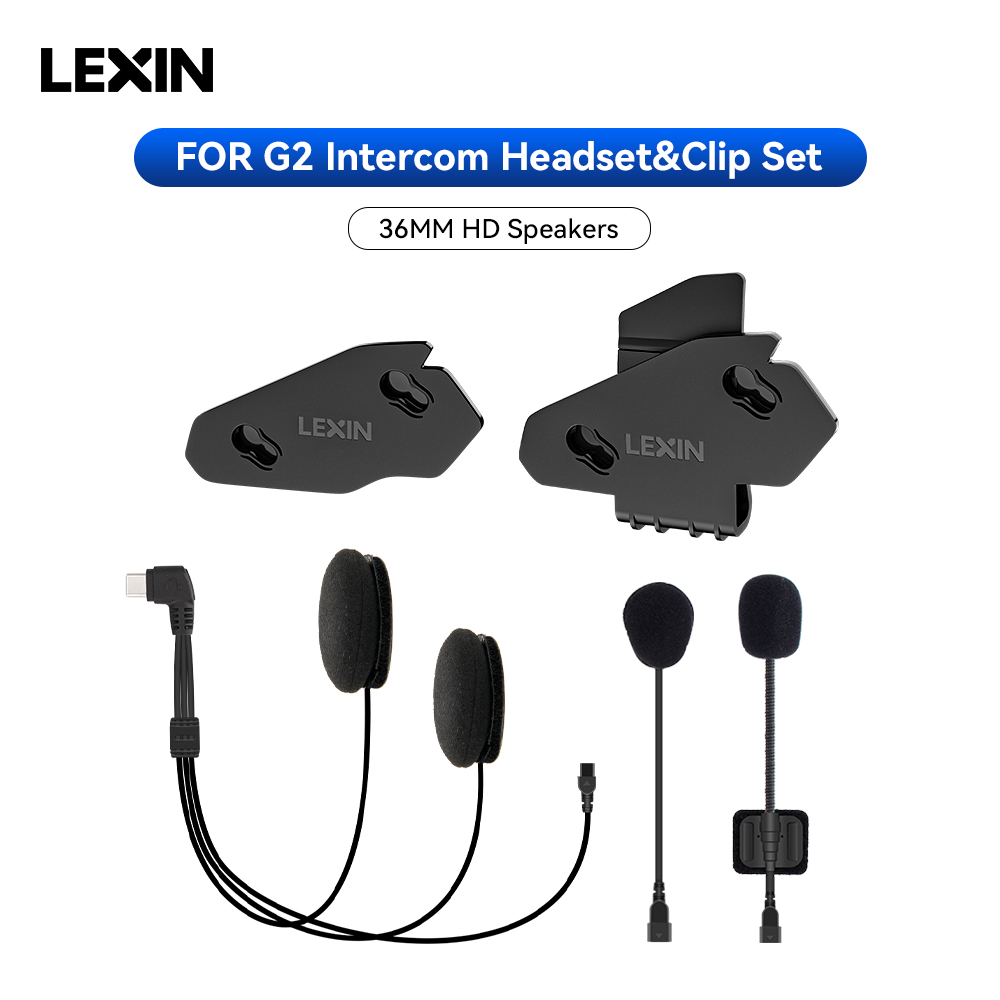 LEXIN-G2 Motorcycle Intercom H - Universal Motorcycle Helmet Intercom Headset recension och pris