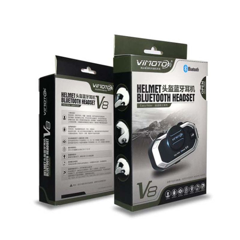 Vimoto V8 Motorcycle Helmet He - Full Face Motorcycle Helmet With Bluetooth recension och pris
