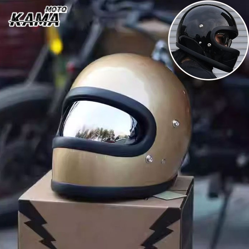 HOT DOT Certiication Retro Mot - Vintage Open Face Retro Helmet recension och pris