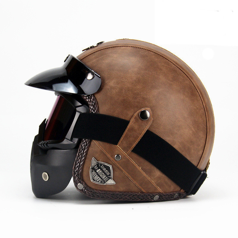 New Arrival Helmets Open Face  - Vintage Open Face Retro Helmet recension och pris