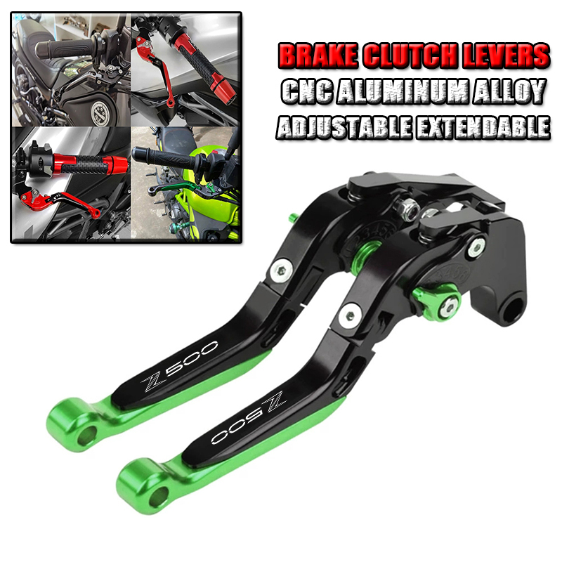 For KAWASAKI Z500 Z 500 2025-2 - Cnc Aluminum Adjustable Brake Clutch Levers recension och pris