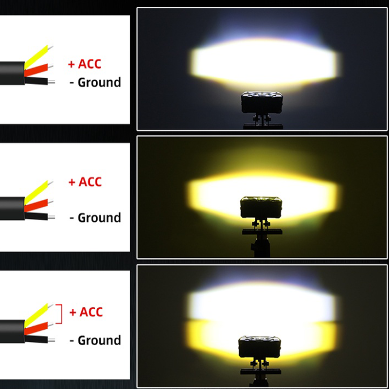 3 Inch Led Projector Motorcycl - Universal Motorcycle Led Headlight Projector recension och pris