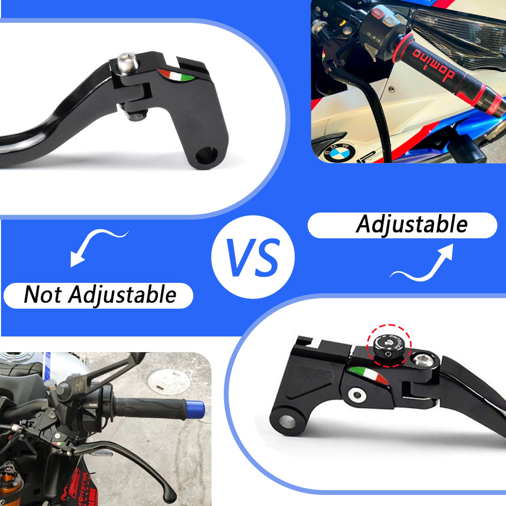 Racing Brake Clutch Adjustable - Cnc Aluminum Adjustable Brake Clutch Levers recension och pris