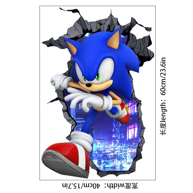 Sonic The Hedgehog Self-Adhesi - Atv Parts recension och pris