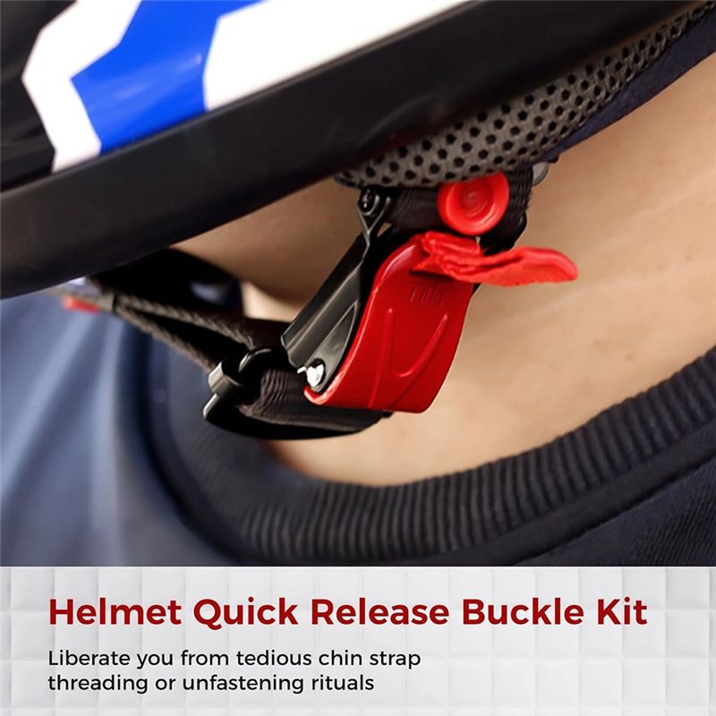 WF-Helmet Quick Release Buckle - Quick Release Buckle Motorcycle Helmet recension och pris