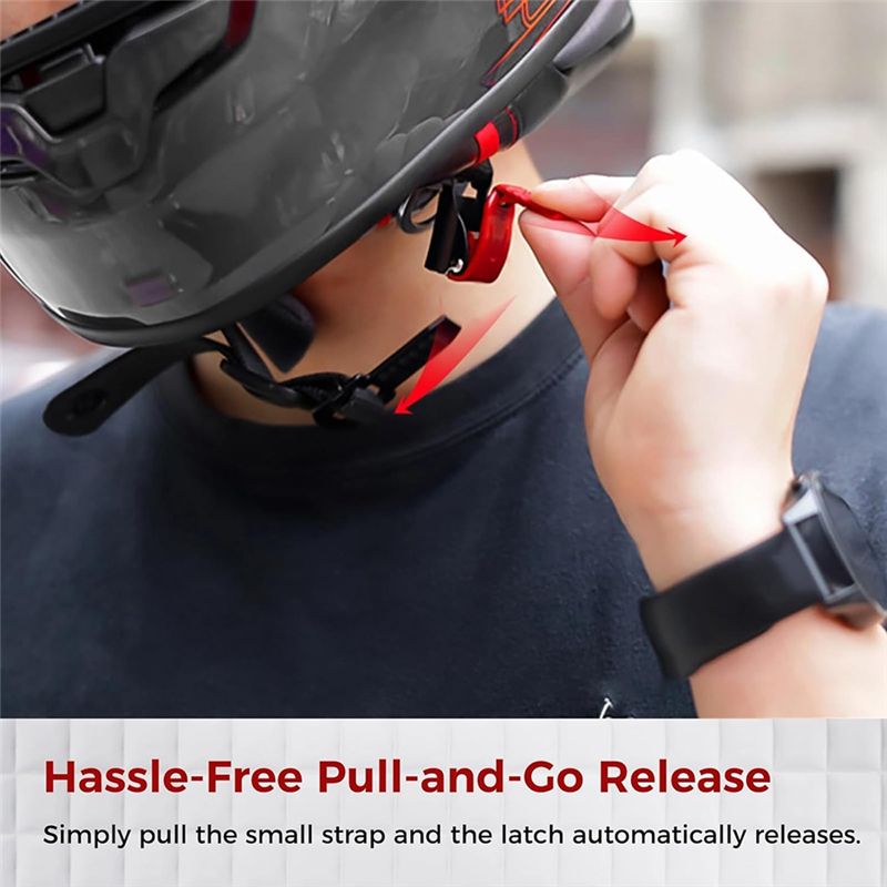 WF-Helmet Quick Release Buckle - Quick Release Buckle Motorcycle Helmet recension och pris