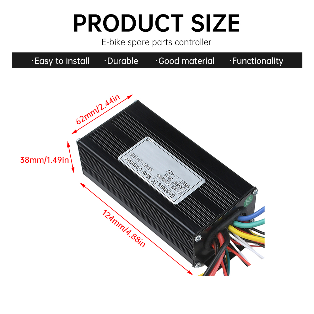 26A 500/750W DC 24V/36/48V E-b - Scooter Parts recension och pris