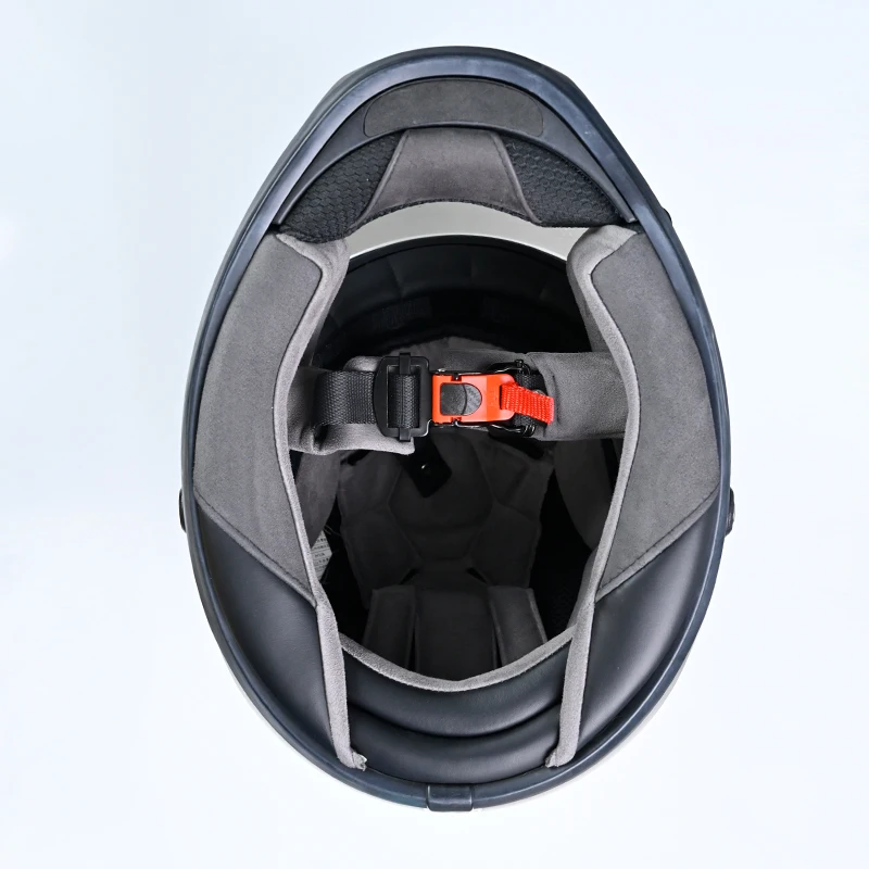1PC Motorcycle Helmet Metal Pu - Quick Release Buckle Motorcycle Helmet recension och pris